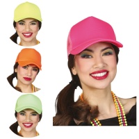 Cappello regolabile di colore neon