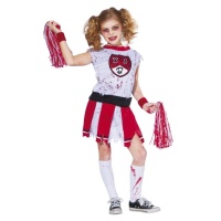 Costume da cheerleader zombie per ragazze