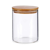 Barattolo ermetico in vetro borosilicato da 0,87 L con coperchio