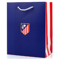 Borsa regalo 40 x 30 x 12 cm, blu, dell'Atlético de Madrid