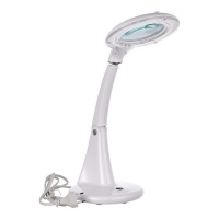 Lente di ingrandimento con lampada e base - Prym