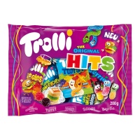 Sacchetto di caramelle - confezionato singolarmente - Trolli The Original Hits - 200 grammi