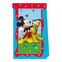 Sacchetti di carta blu di Topolino - 4 pezzi.