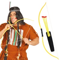 Arco e frecce di plastica