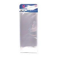 Carta regalo trasparente in cellophane 0,64 x 0,47 m - 2 unità