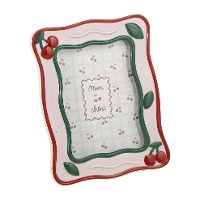 Cornice portafoto 10 x 15 cm Coquette con ciliegie