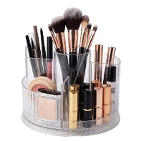 Organizer per trucchi girevole 360° 10 x 10 x 11,5 cm
