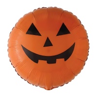 Palloncino tondo a forma di zucca da 46 cm