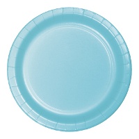 Piatti di cartone colorati da 22,2 cm - 8 pezzi