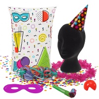 Cotillon multicolore di festa - 1 unità