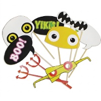 Kit per photocall di festa di Halloween per bambini - 9 pezzi