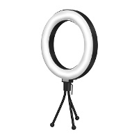 Ring light con LED e telecomando