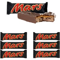 Mars al cioccolato al latte e caramello - 6 pezzi