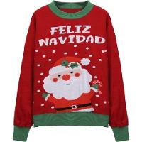 Maglione rosso di Babbo Natale per adulti