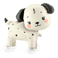 Palloncino a forma di cane 70 x 59 cm con ruote