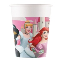 Bicchieri di carta Principesse Disney 200 ml - 8 pezzi