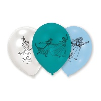 Palloncini in lattice Frozen 23 cm - Confezione da 6