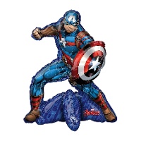 Palloncino di Capitan America degli Avengers 45 x 50 cm