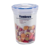 Tupper cilindrico di plastica da 1,2 L