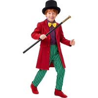 Costume da cioccolatiere Wonka per bambino