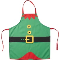 Grembiule divertente da elfo di Natale