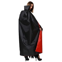 Mantello vampiro reversibile da 143 cm per adulto