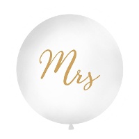 Pallone in lattice gigante Mrs di 90 cm - PartyDeco - 1 unità