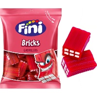 Mattoncini alla fragola - Fini bricks - 90 gr