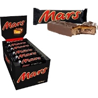 Mars al cioccolato al latte e caramello - 24 pezzi