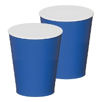 Bicchieri colorati da 270 ml - 8 pezzi
