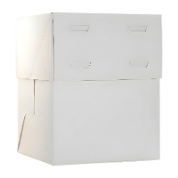 Scatola per torta 15 x 15 x 20 cm - altezza regolabile fino a 24 cm