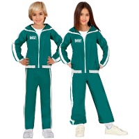 Costume da giocatore Squid Game per bambini