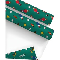Carta regalo a tema calcio 5 x 0,70 m - 1 unità