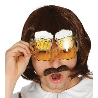 Occhiali con birre
