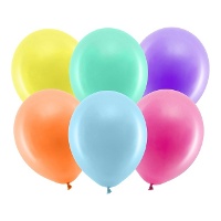 Palloncini in lattice pastello assortiti da 30 cm - 10 pezzi