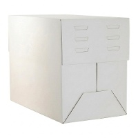 Scatola per torta 35 x 25 x 20 cm - altezza regolabile fino a 30 cm