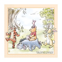 Tovaglioli di Winnie the Pooh tema natura 16,5 x 16,5 cm - 20 pezzi