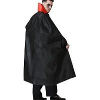 Mantello da vampiro con colletto per adulto - 1,40 m