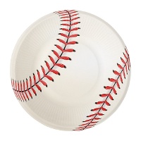 Piatti da Baseball 18 cm - 8 pezzi