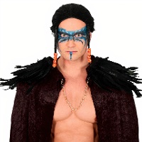 Spalline in piume - set da 2