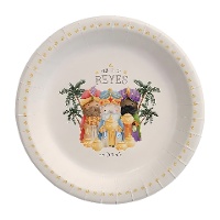 Piatti da 23 cm dei 3 Re Magi - 6 pezzi