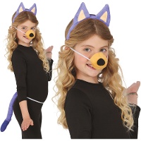 Set cane blu - 3 pezzi