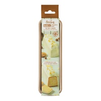 Stampo rettangolare 26 x 8 x 5,8 cm colore oro rosa - Decora