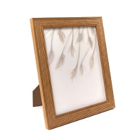Cornice per foto 20 x 25 cm in rattan marrone