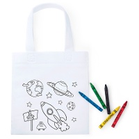 Borsa da colorare dello Spazio Esterno con cere
