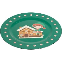 Sottopiatto decorativo con elfo da 33 cm