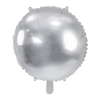 Palloncino metallico rotondo da 45 cm - Partydeco
