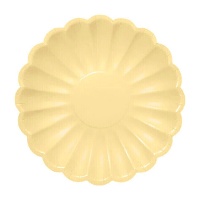 Piatti a forma di fiore da 18 cm - 8 pezzi