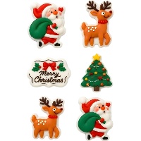 Decorazioni di zucchero Christmas Magic - Azucren - 8 pezzi