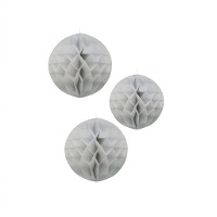 Pendenti a nido sferici - 3 pezzi